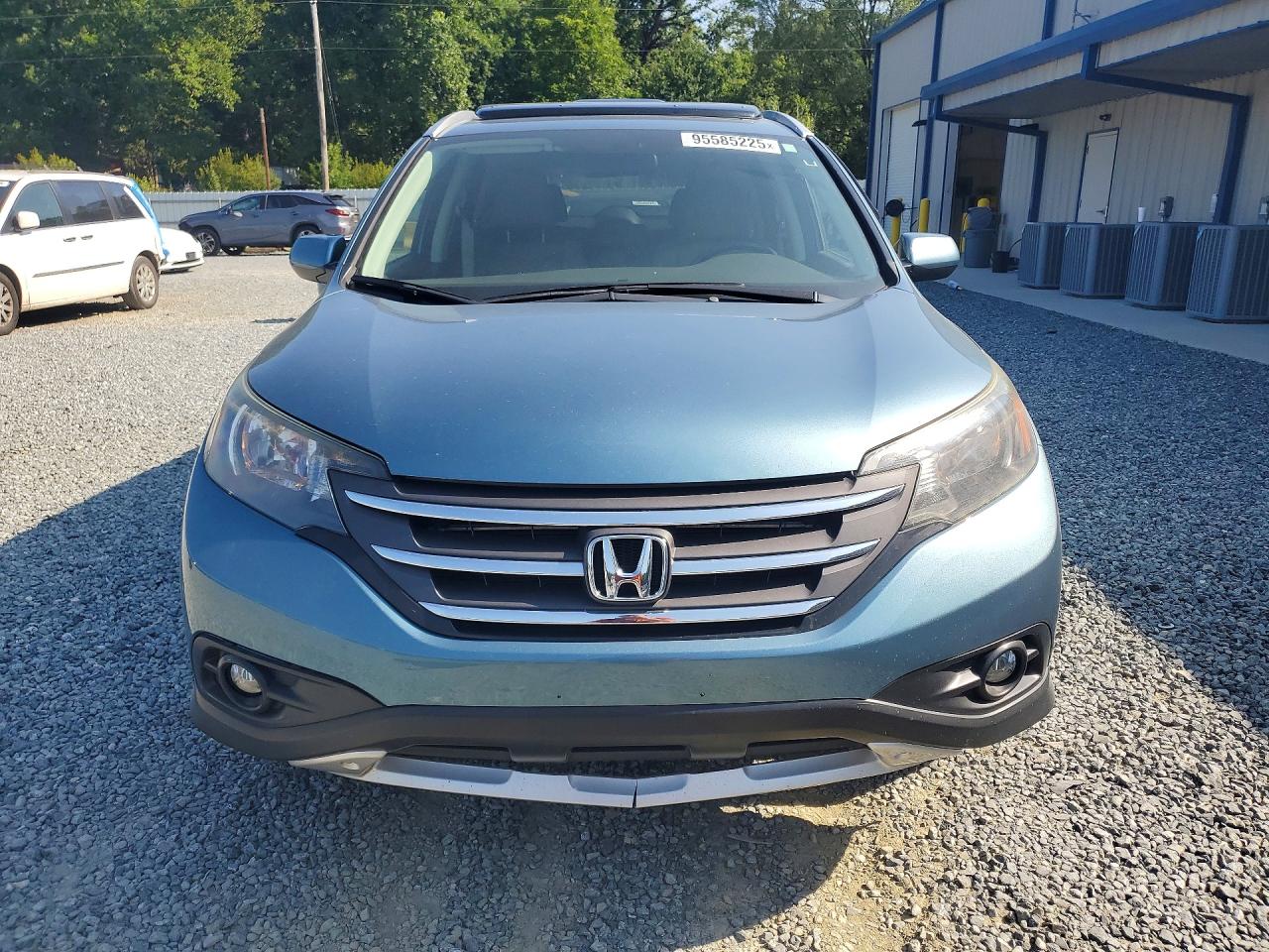 2014 Honda Cr-v Exl Teal vin: 5J6RM4H73EL089549