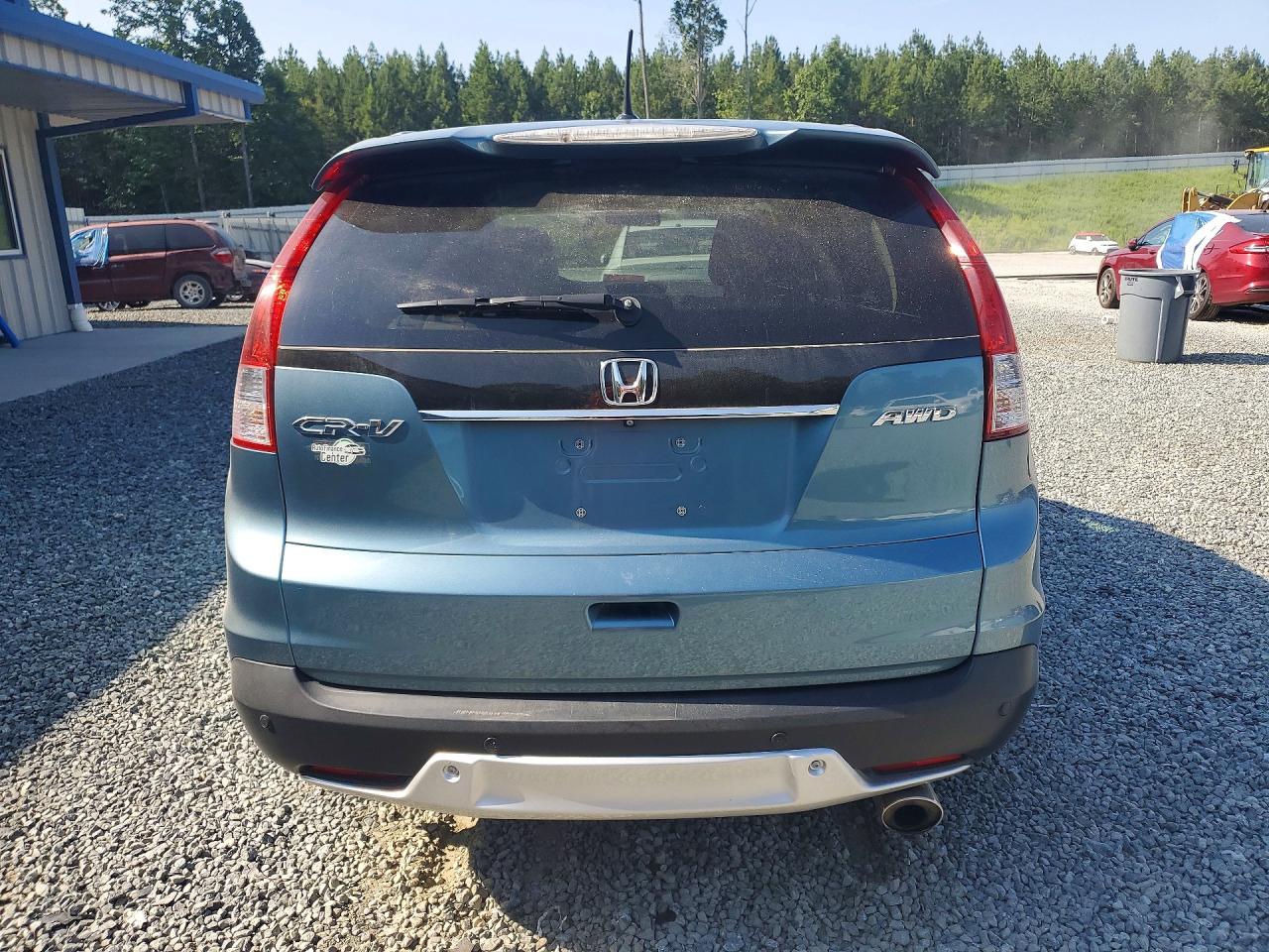 2014 Honda Cr-v Exl Teal vin: 5J6RM4H73EL089549