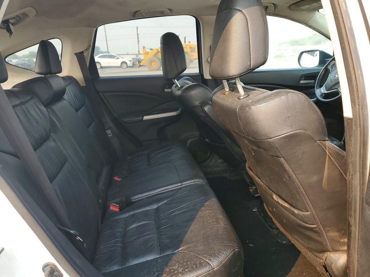 2014 Honda Cr-v Exl White vin: 5J6RM4H73EL090216