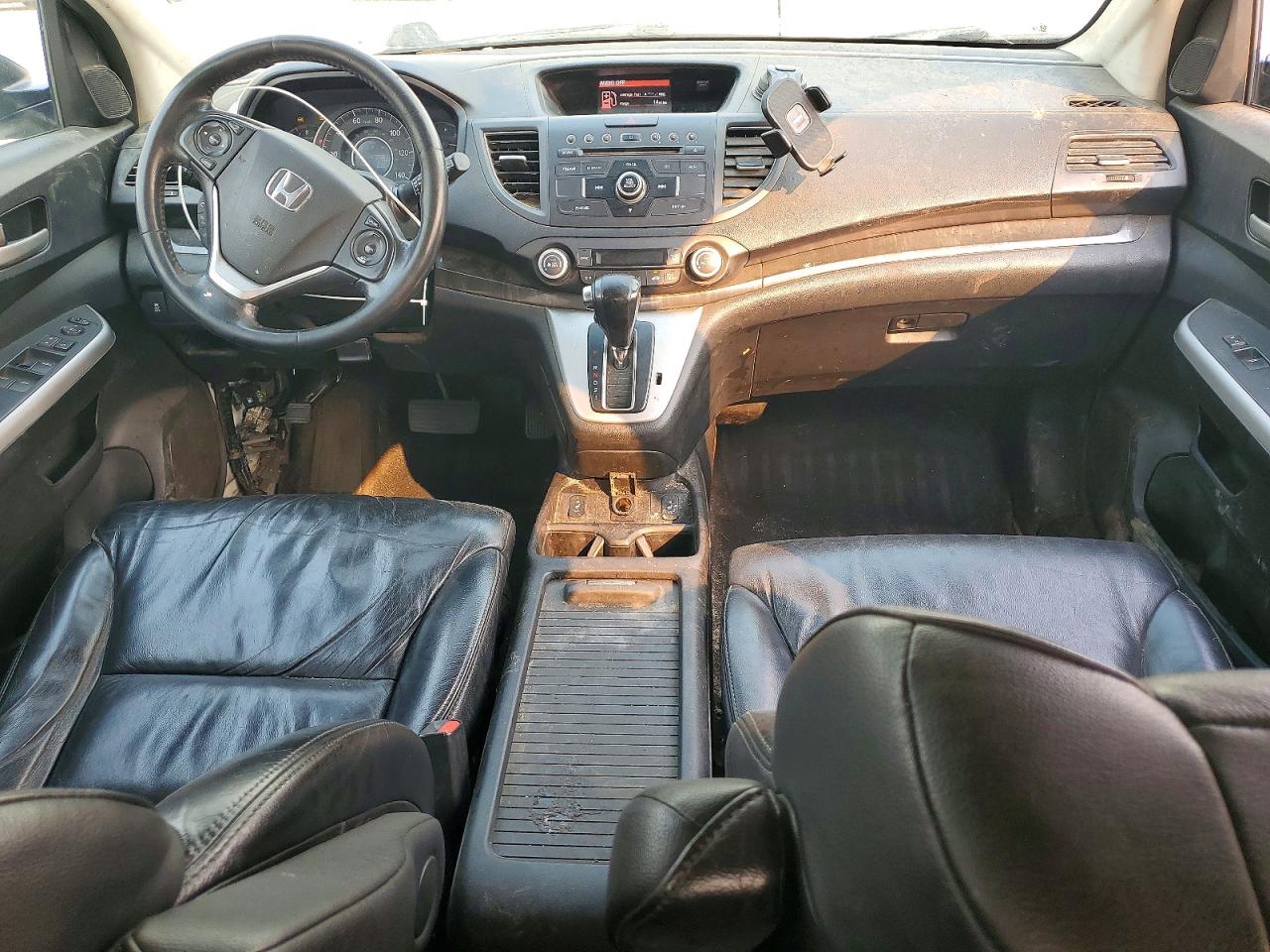 2014 Honda Cr-v Exl White vin: 5J6RM4H73EL090216
