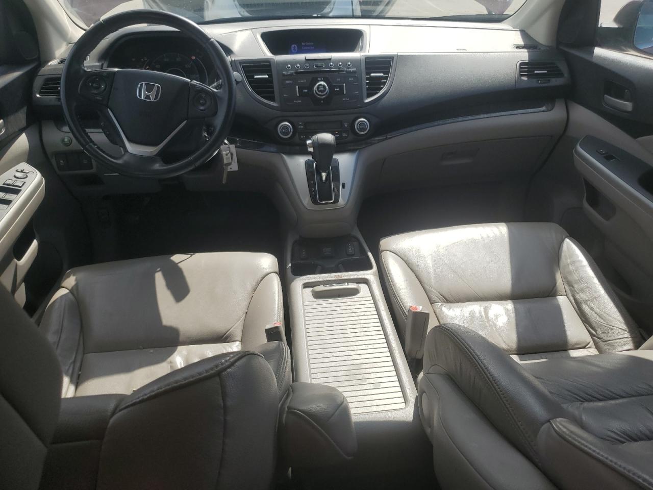2014 Honda Cr-v Exl Burgundy vin: 5J6RM4H73EL100176