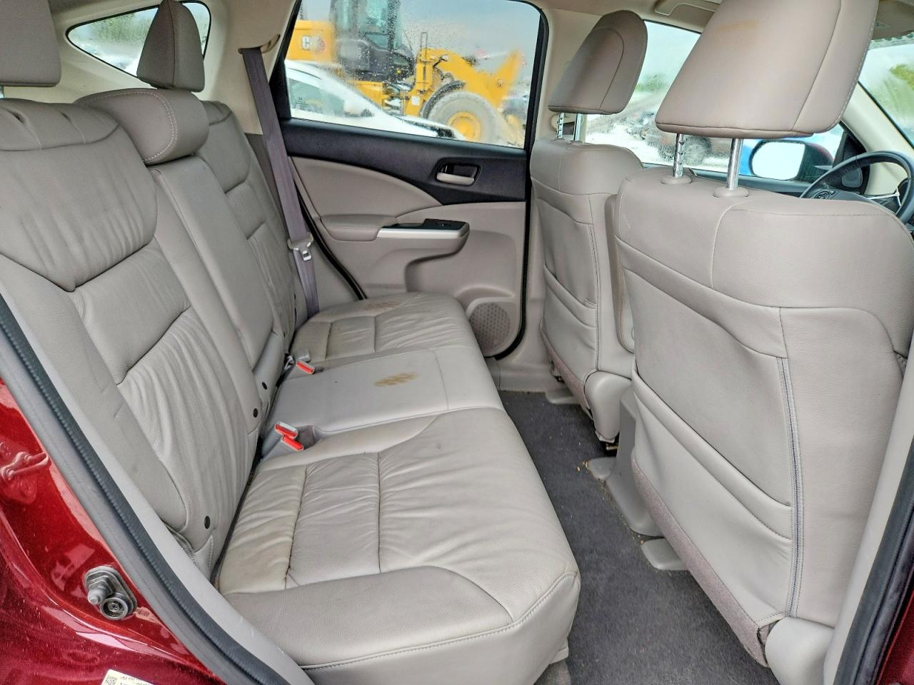 2014 Honda Cr-v Exl Burgundy vin: 5J6RM4H73EL114479