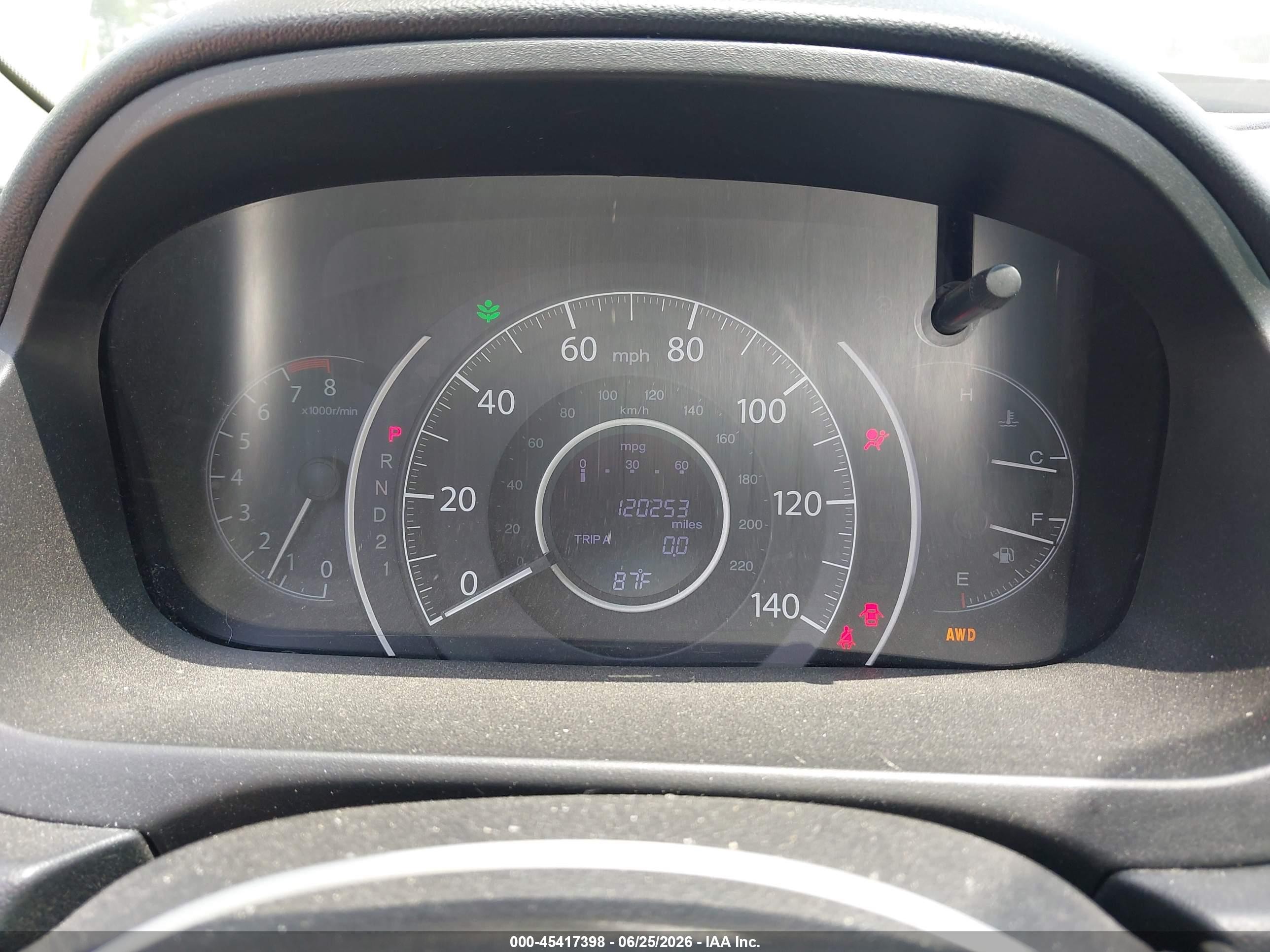 2014 Honda Cr-v Ex-l White vin: 5J6RM4H73EL118404