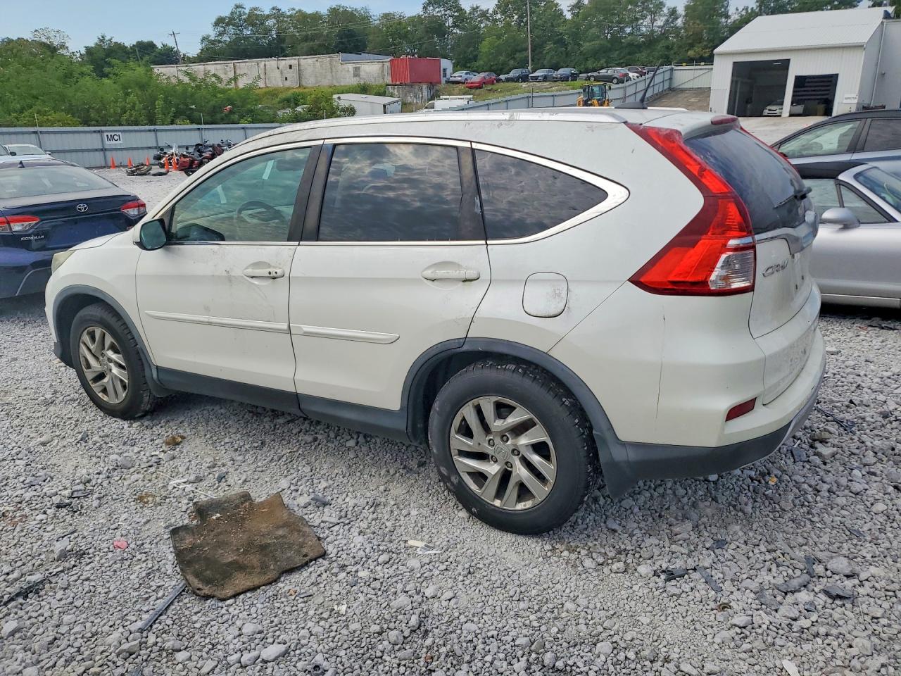 2015 Honda Cr-v Exl White vin: 5J6RM4H73FL026551