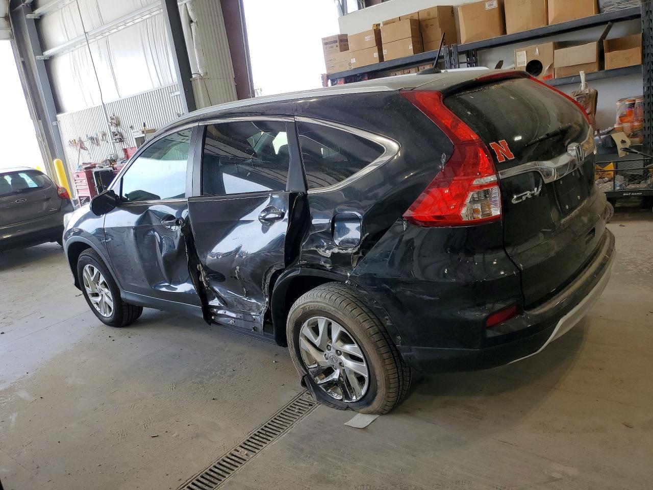 2015 Honda Cr-v Exl Черный vin: 5J6RM4H73FL059923