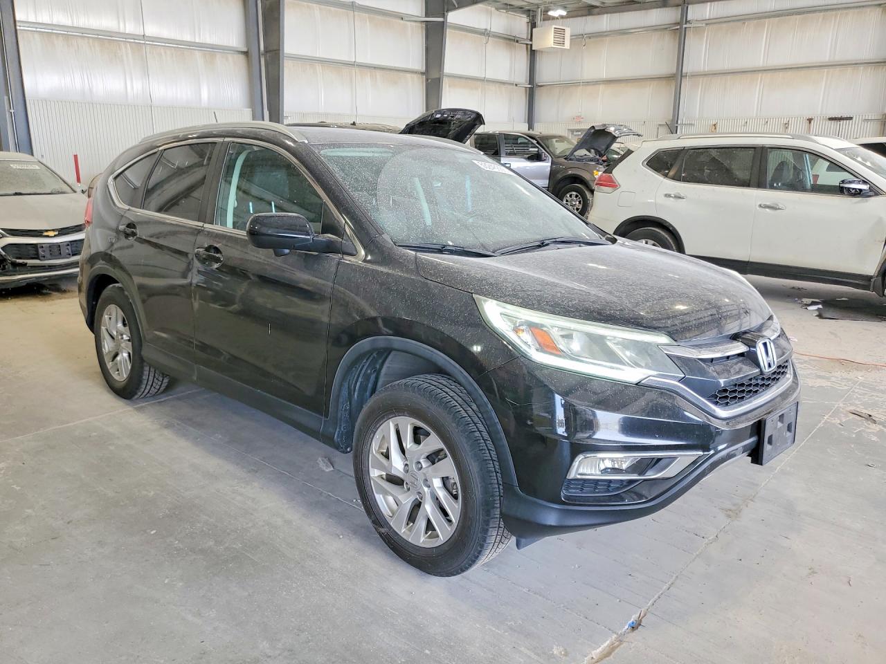 2015 Honda Cr-v Exl Черный vin: 5J6RM4H73FL059923