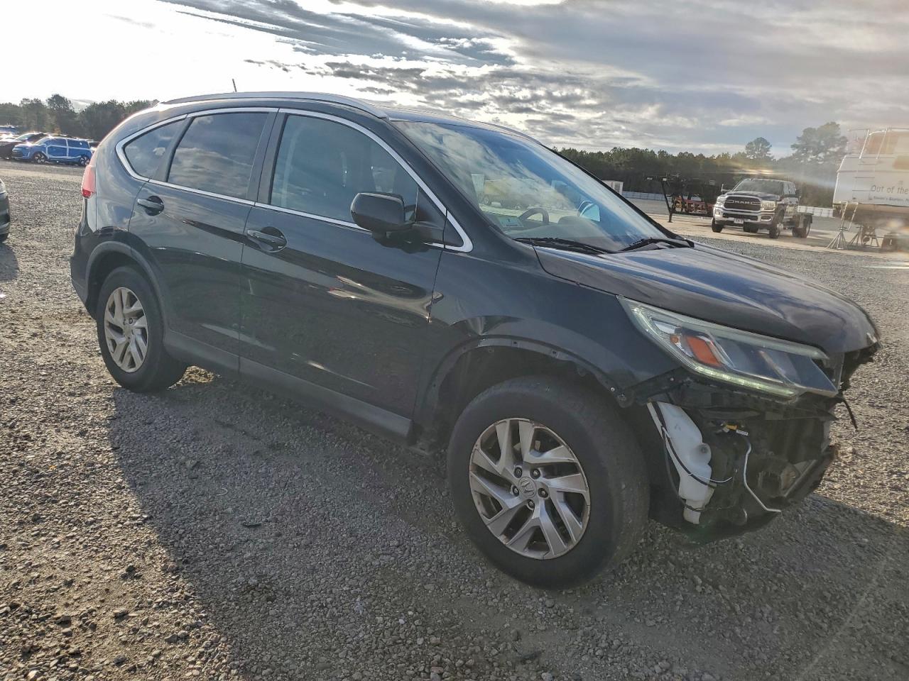 2016 Honda Cr-v Exl Black vin: 5J6RM4H73GL081485