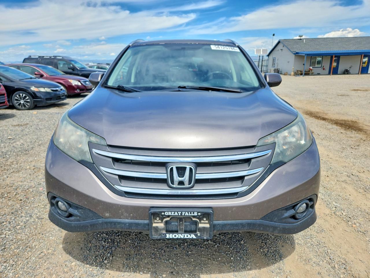 2012 Honda Cr-v Exl Gray vin: 5J6RM4H74CL008765