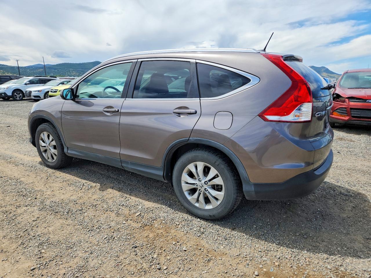 2012 Honda Cr-v Exl Gray vin: 5J6RM4H74CL008765