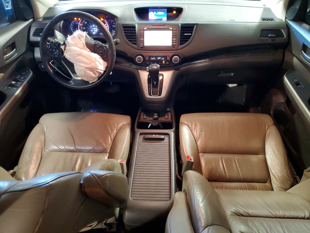 2012 Honda Cr-v Exl White vin: 5J6RM4H74CL020611