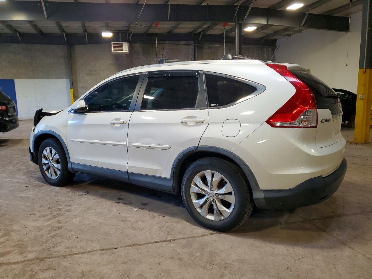2012 Honda Cr-v Exl White vin: 5J6RM4H74CL020611
