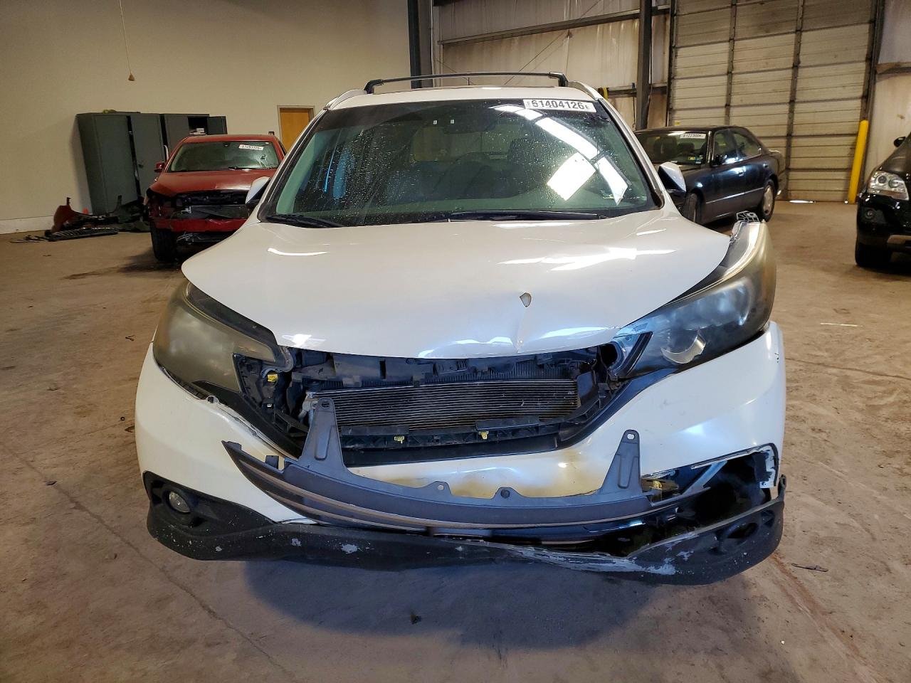 2012 Honda Cr-v Exl White vin: 5J6RM4H74CL020611