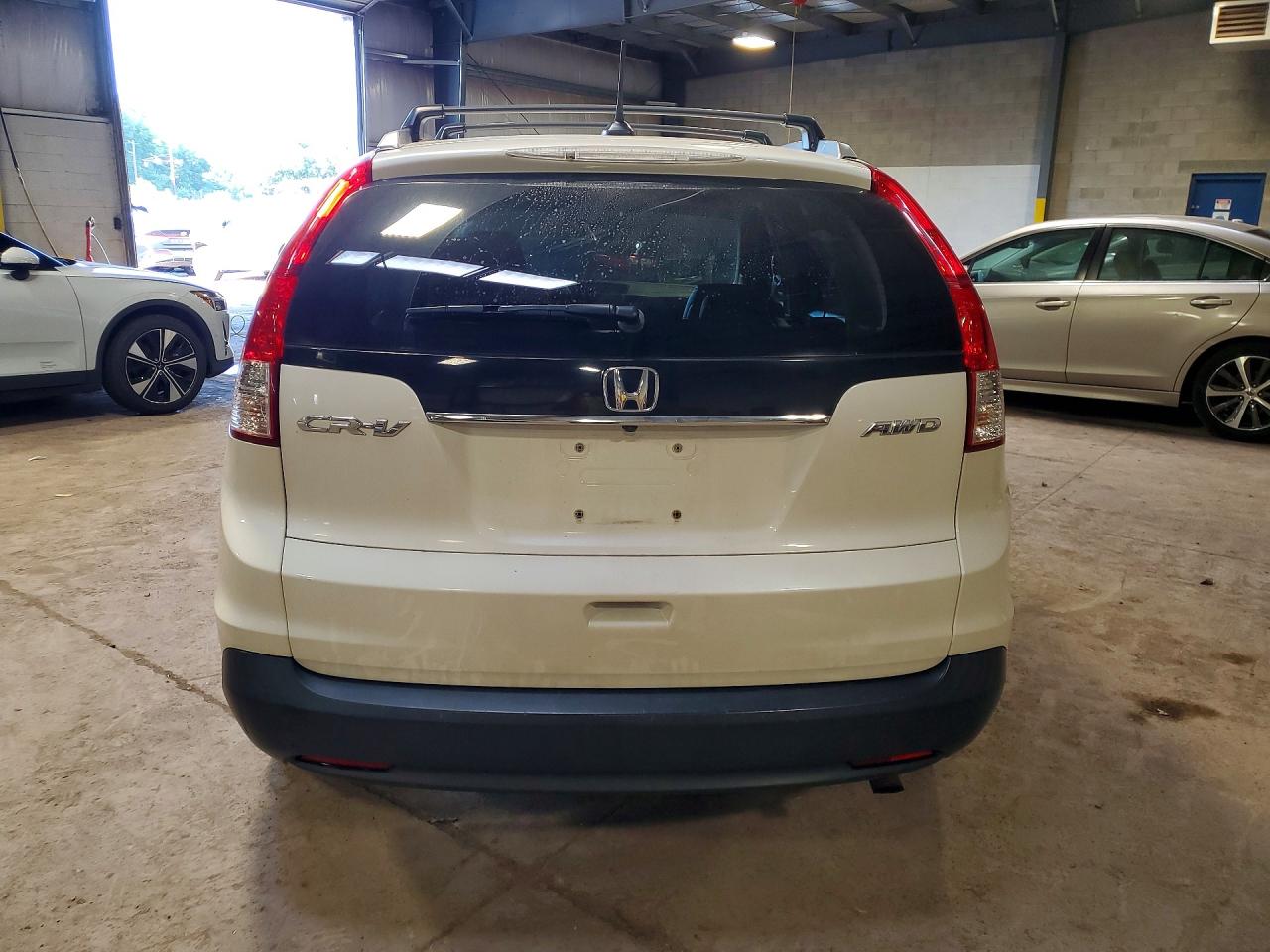 2012 Honda Cr-v Exl White vin: 5J6RM4H74CL020611