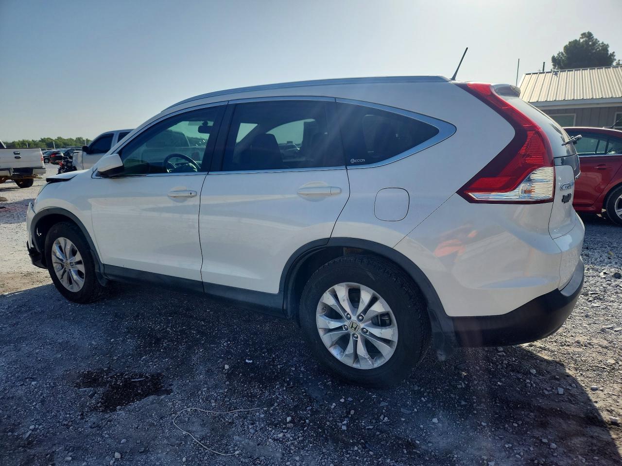 2012 Honda Cr-v Exl White vin: 5J6RM4H74CL035917