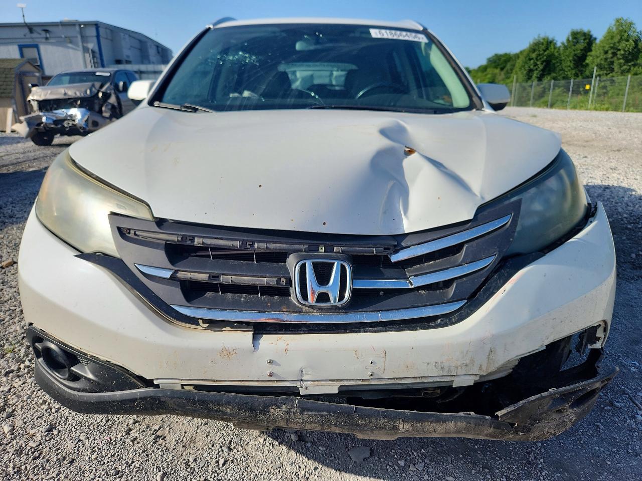 2012 Honda Cr-v Exl White vin: 5J6RM4H74CL035917