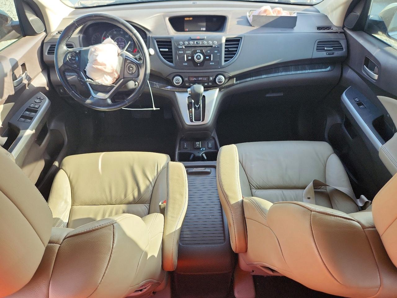 2012 Honda Cr-v Exl White vin: 5J6RM4H74CL035917