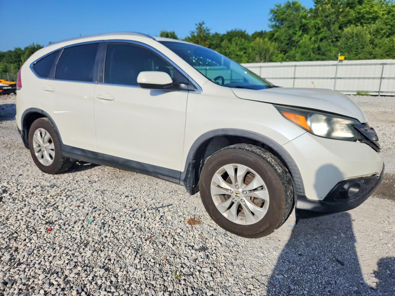 2012 Honda Cr-v Exl White vin: 5J6RM4H74CL035917