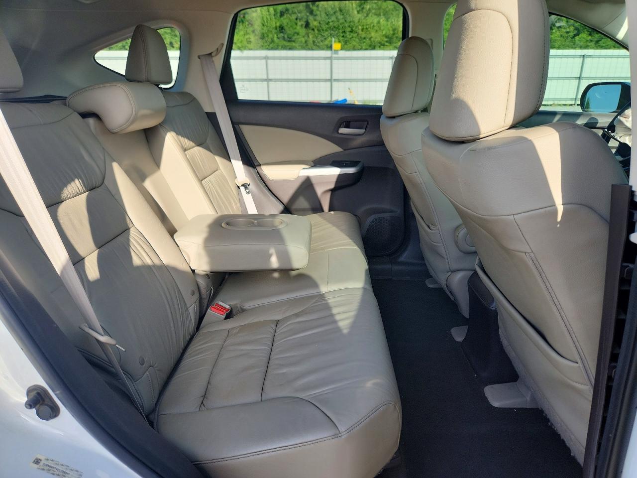 2012 Honda Cr-v Exl White vin: 5J6RM4H74CL035917
