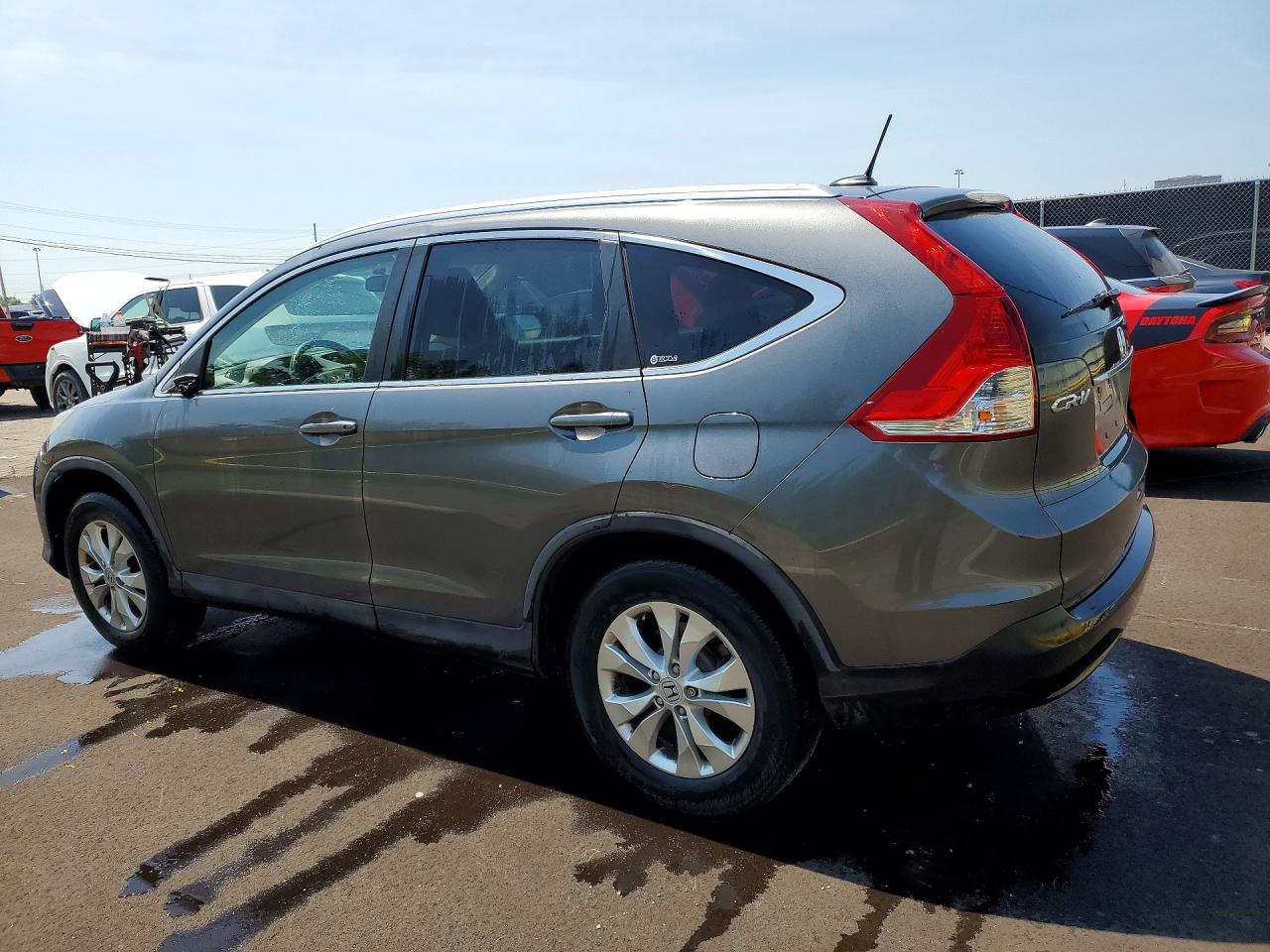 2012 Honda Cr-v Exl Silver vin: 5J6RM4H74CL041930