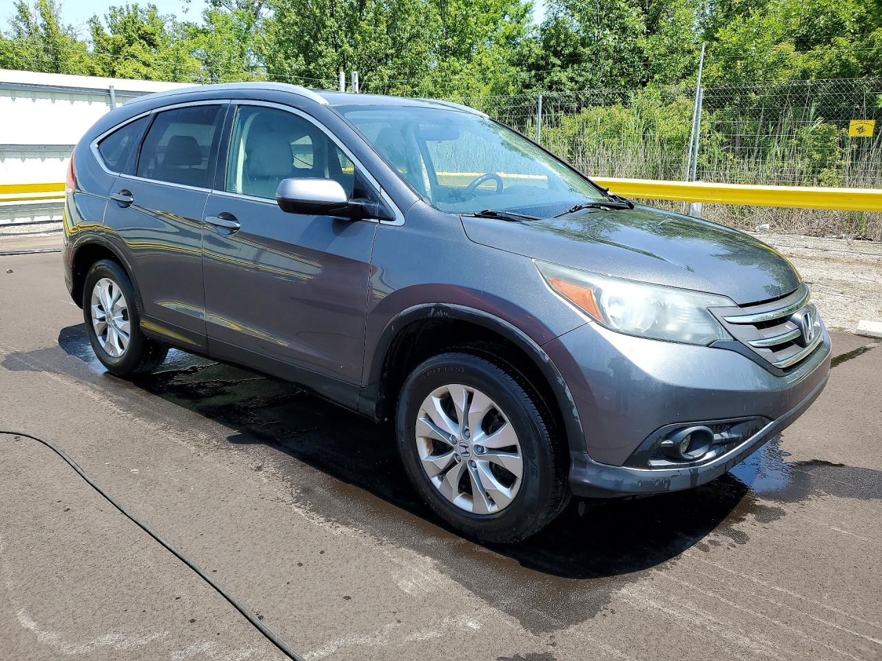 2012 Honda Cr-v Exl Silver vin: 5J6RM4H74CL041930