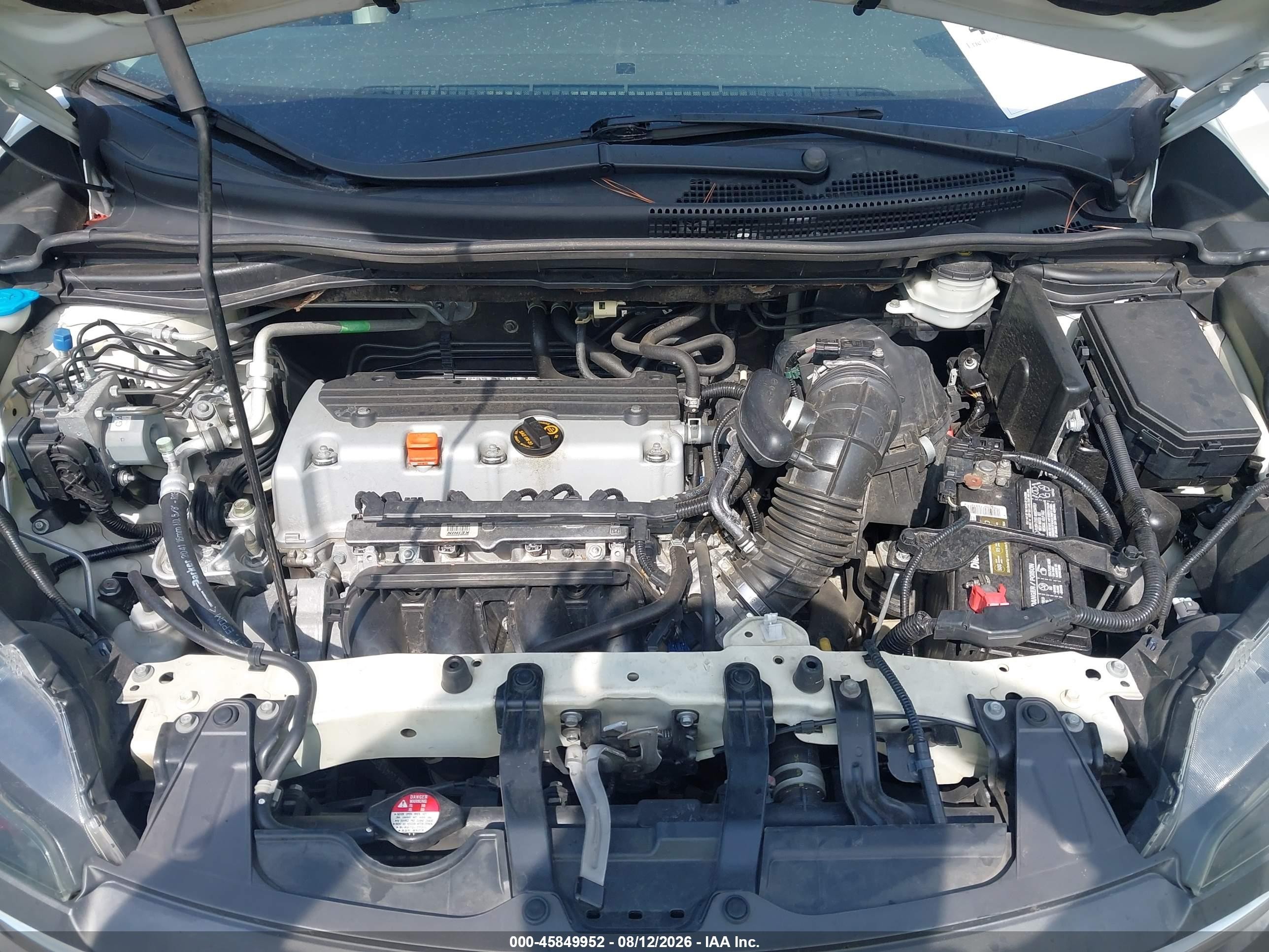 2012 Honda Cr-v Ex-l Белый vin: 5J6RM4H74CL058047