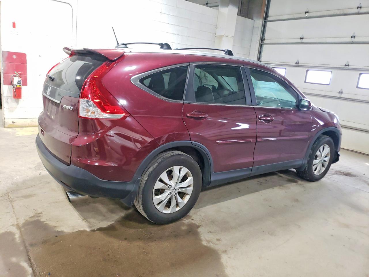 2012 Honda Cr-v Exl Темно-бордовый vin: 5J6RM4H74CL064026