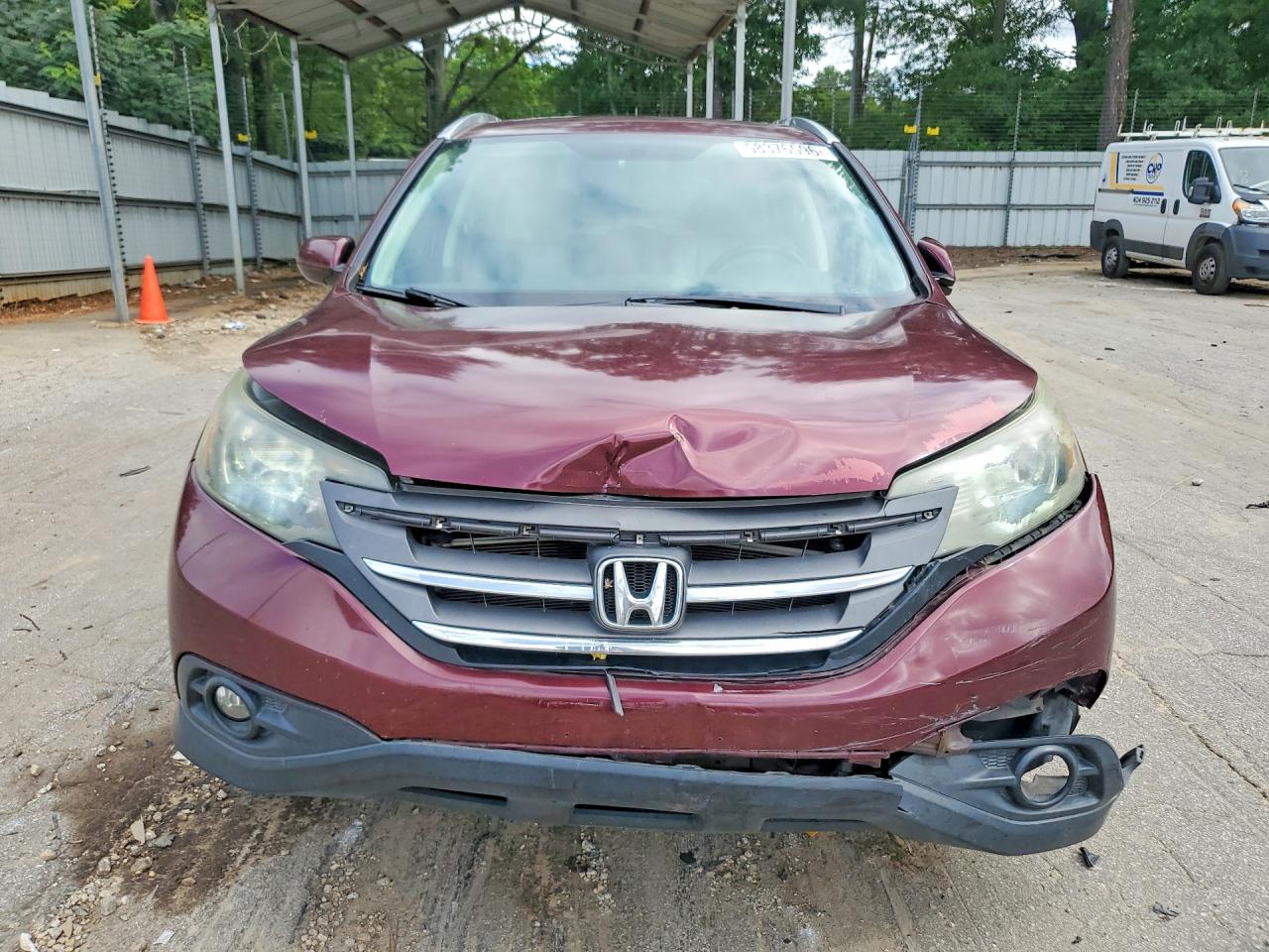2012 Honda Cr-v Exl Темно-бордовый vin: 5J6RM4H74CL066262