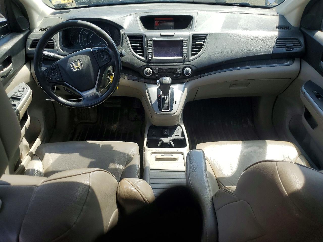 2012 Honda Cr-v Exl Blue vin: 5J6RM4H74CL082395