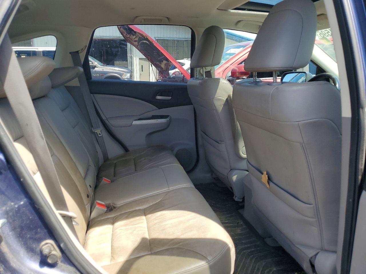 2012 Honda Cr-v Exl Blue vin: 5J6RM4H74CL082395
