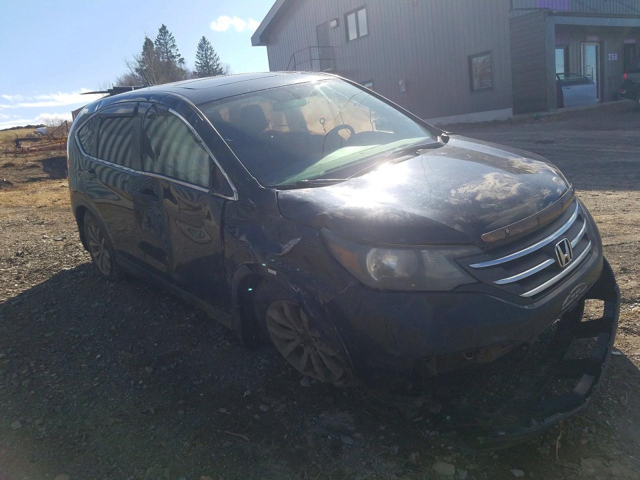 2012 Honda Cr-v Exl Black vin: 5J6RM4H74CL801113