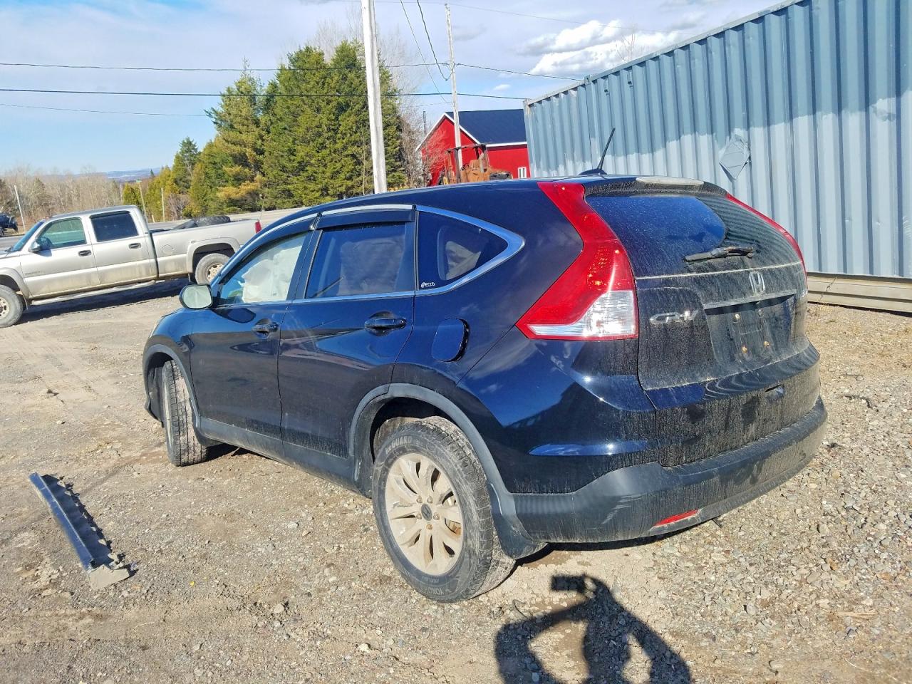 2012 Honda Cr-v Exl Black vin: 5J6RM4H74CL801113