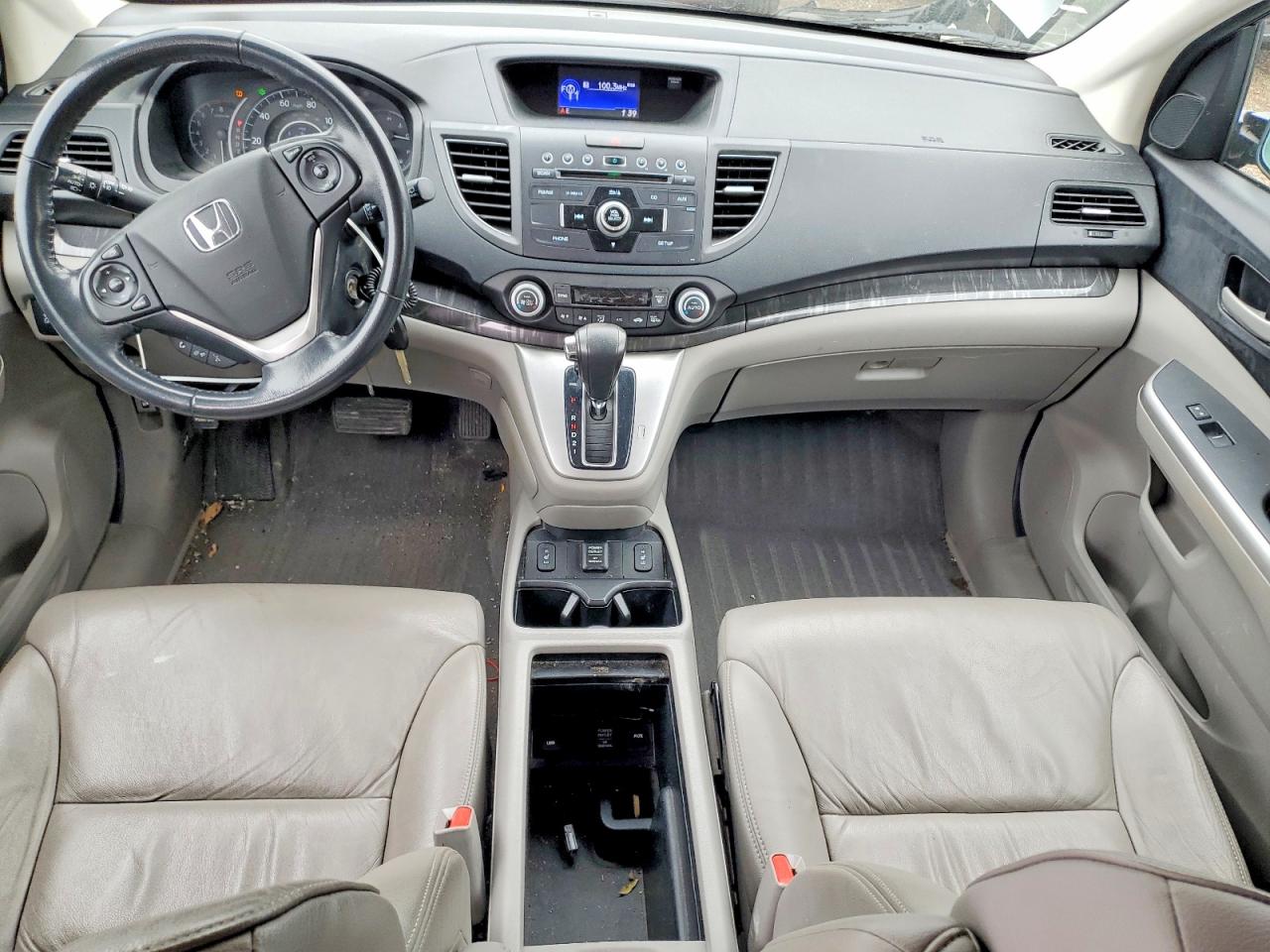 2013 Honda Crv Awd Gray vin: 5J6RM4H74DL002059