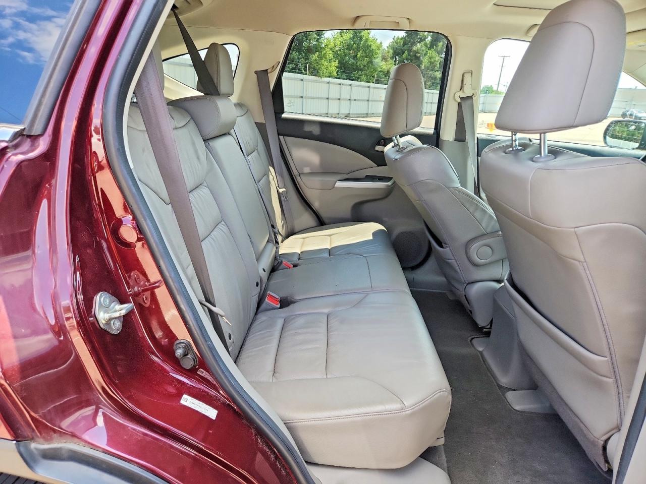 2013 Honda Cr-v Exl Maroon vin: 5J6RM4H74DL010114