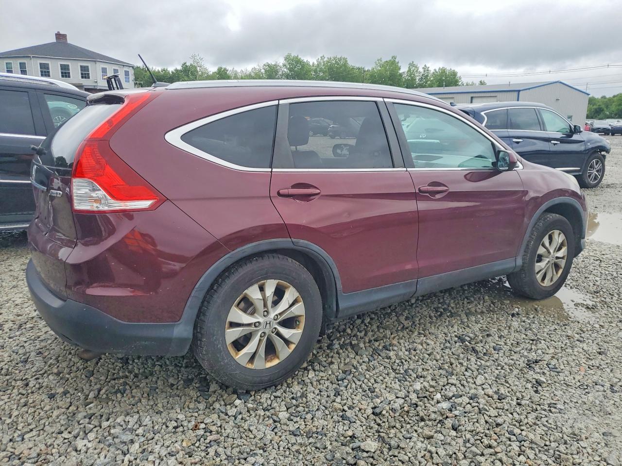 2013 Honda Cr-v Exl Red vin: 5J6RM4H74DL014129