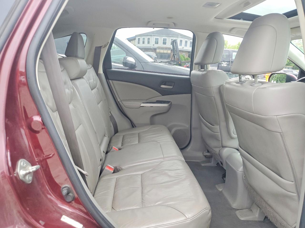 2013 Honda Cr-v Exl Red vin: 5J6RM4H74DL014129