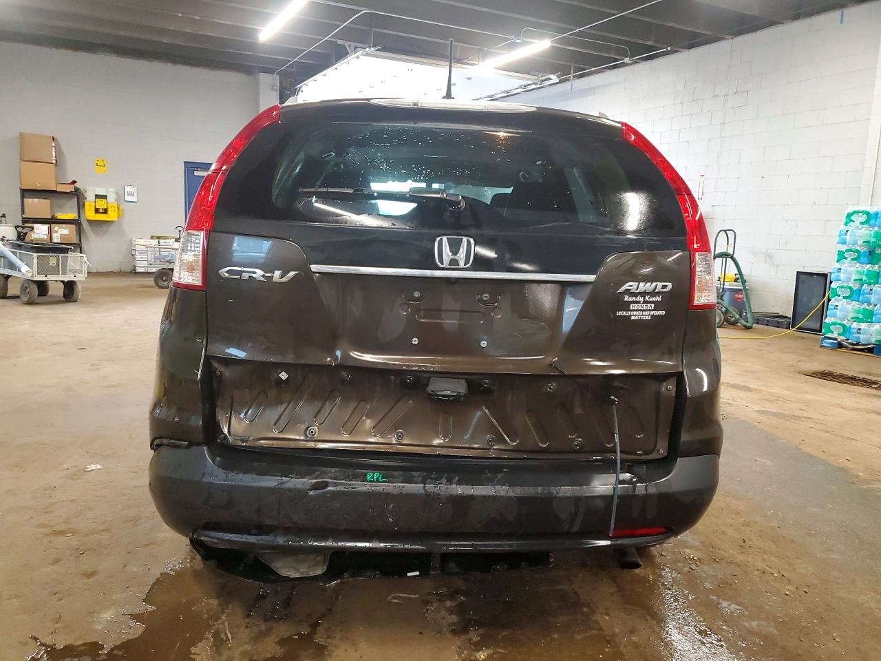 2013 Honda Cr-v Exl Brown vin: 5J6RM4H74DL025518