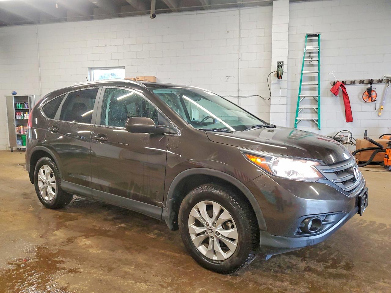 2013 Honda Cr-v Exl Brown vin: 5J6RM4H74DL025518