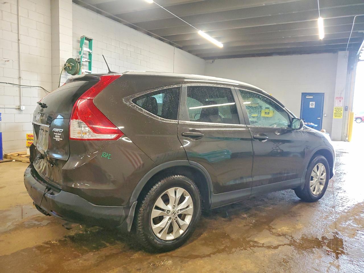 2013 Honda Cr-v Exl Brown vin: 5J6RM4H74DL025518