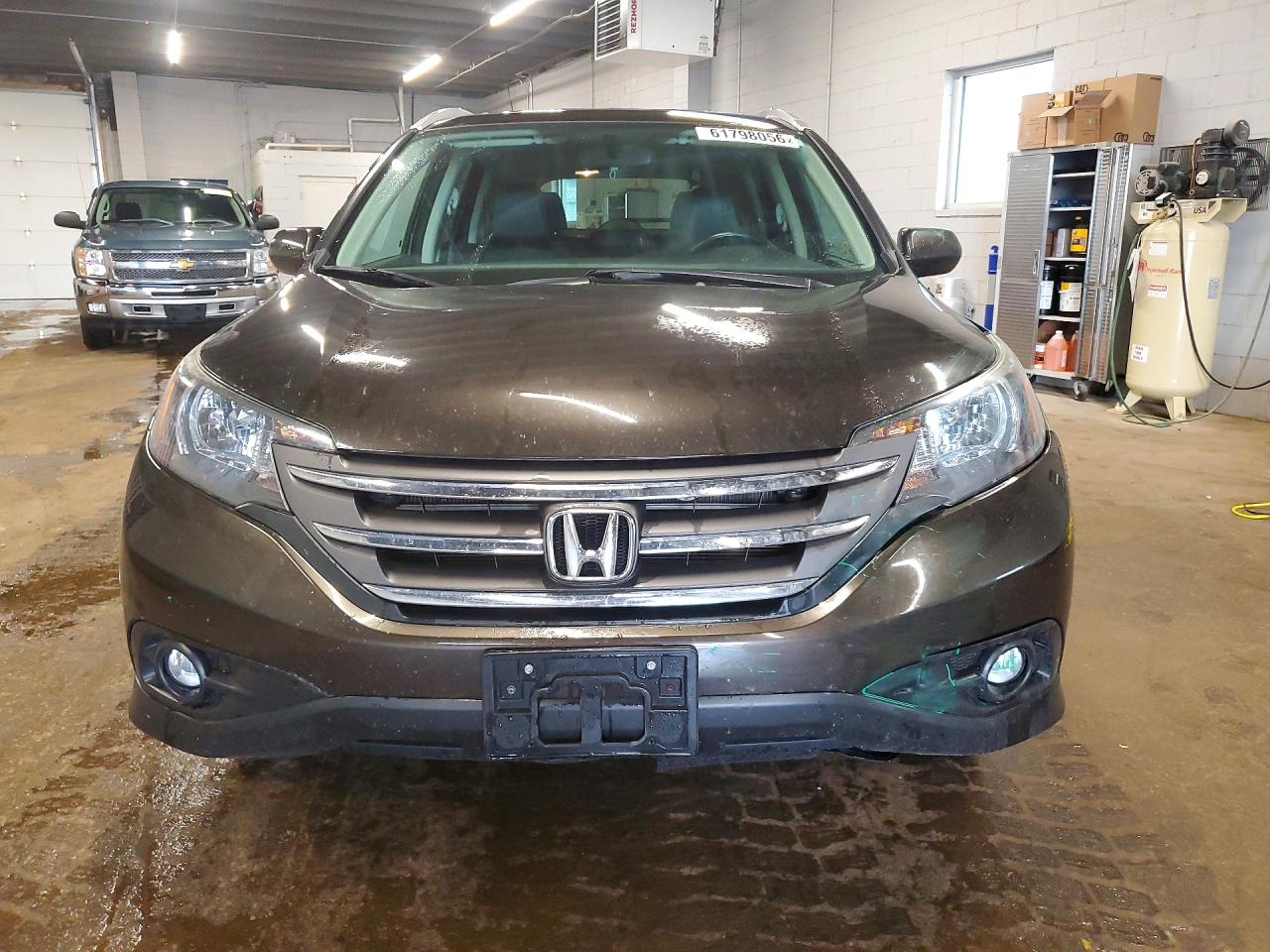 2013 Honda Cr-v Exl Brown vin: 5J6RM4H74DL025518
