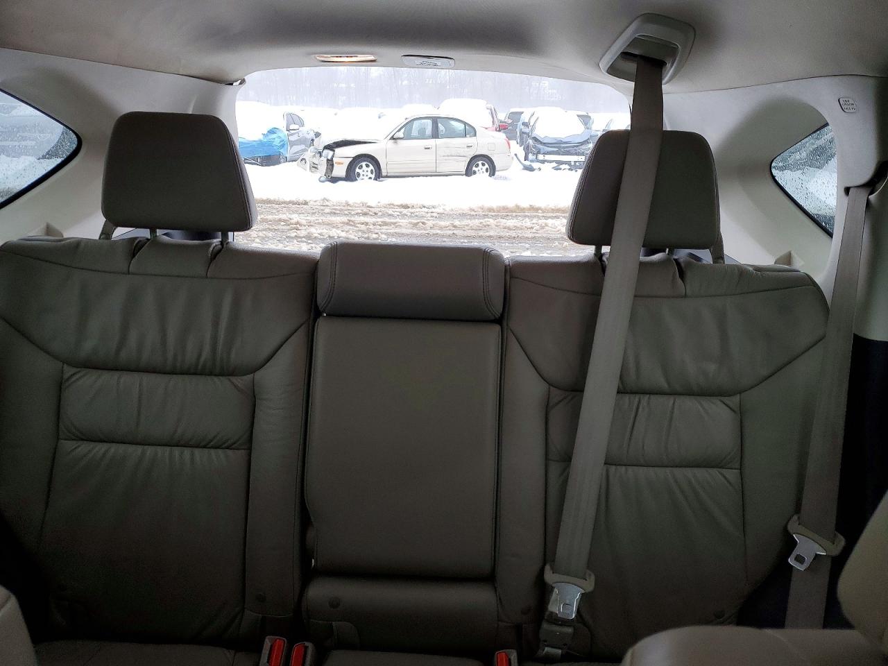 2013 Honda Cr-v Exl White vin: 5J6RM4H74DL034400