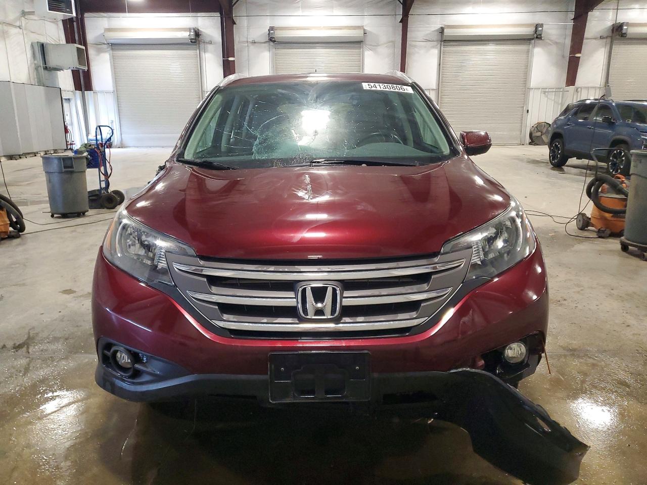 2013 Honda Cr-v Exl Maroon vin: 5J6RM4H74DL052394