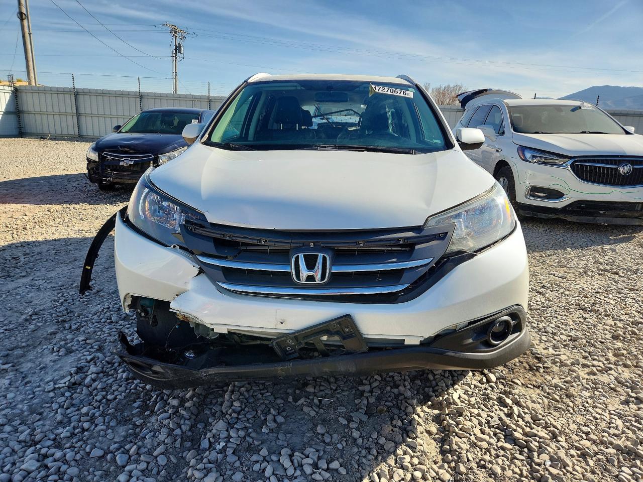 2013 Honda Cr-v Exl Белый vin: 5J6RM4H74DL065520