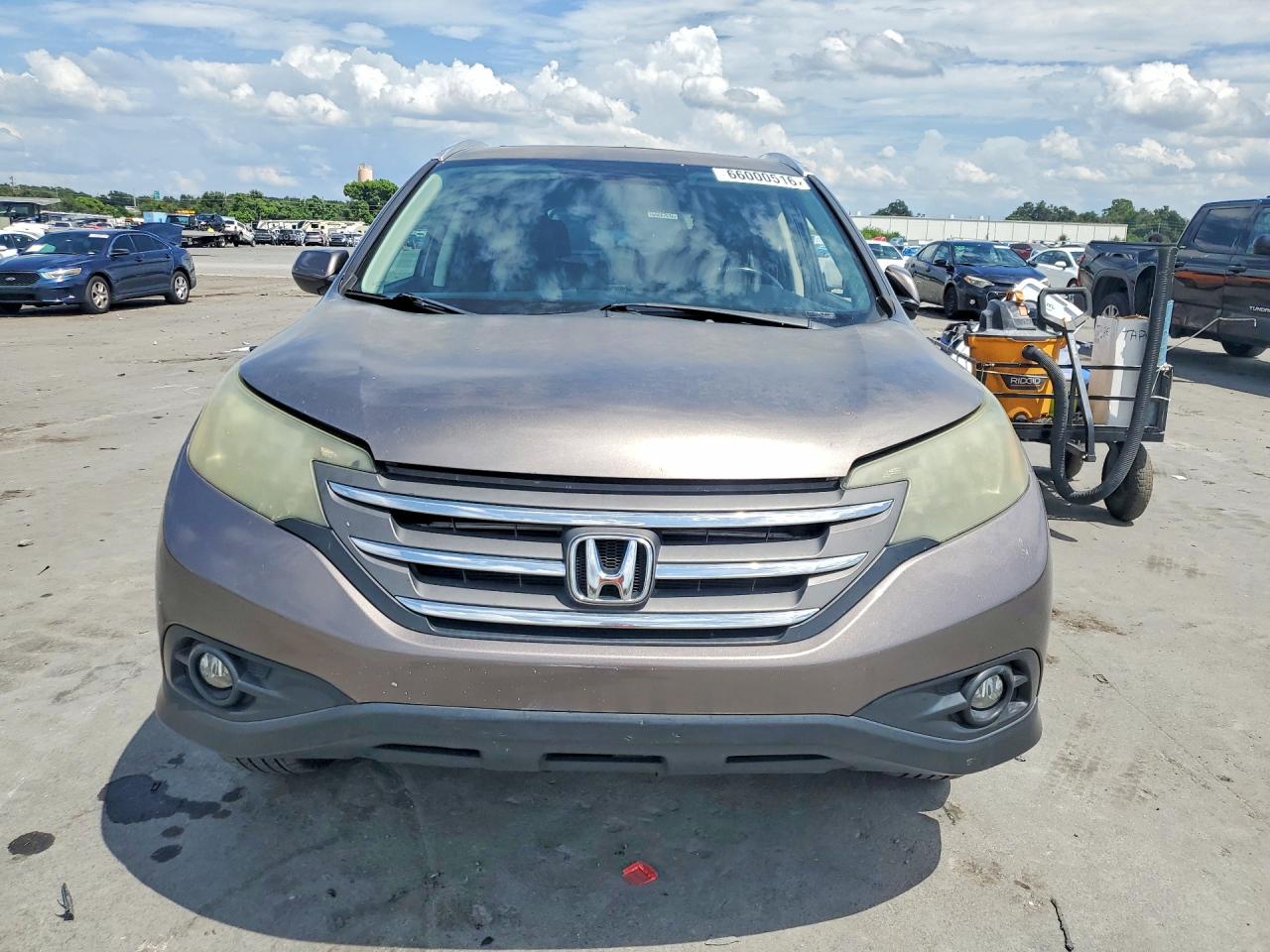 2013 Honda Cr-v Exl Gray vin: 5J6RM4H74DL065999