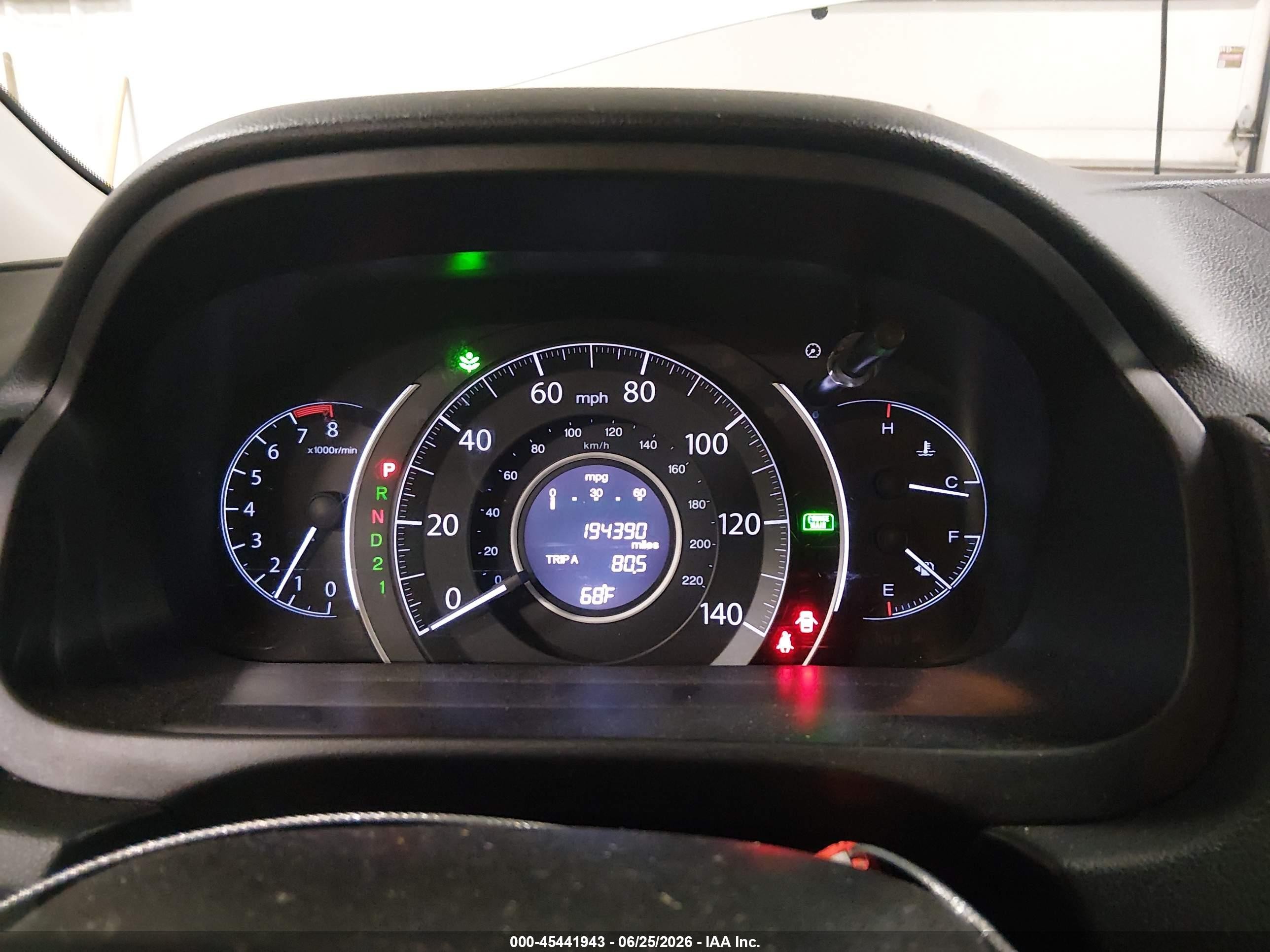2013 Honda Cr-v Ex-l Белый vin: 5J6RM4H74DL067610
