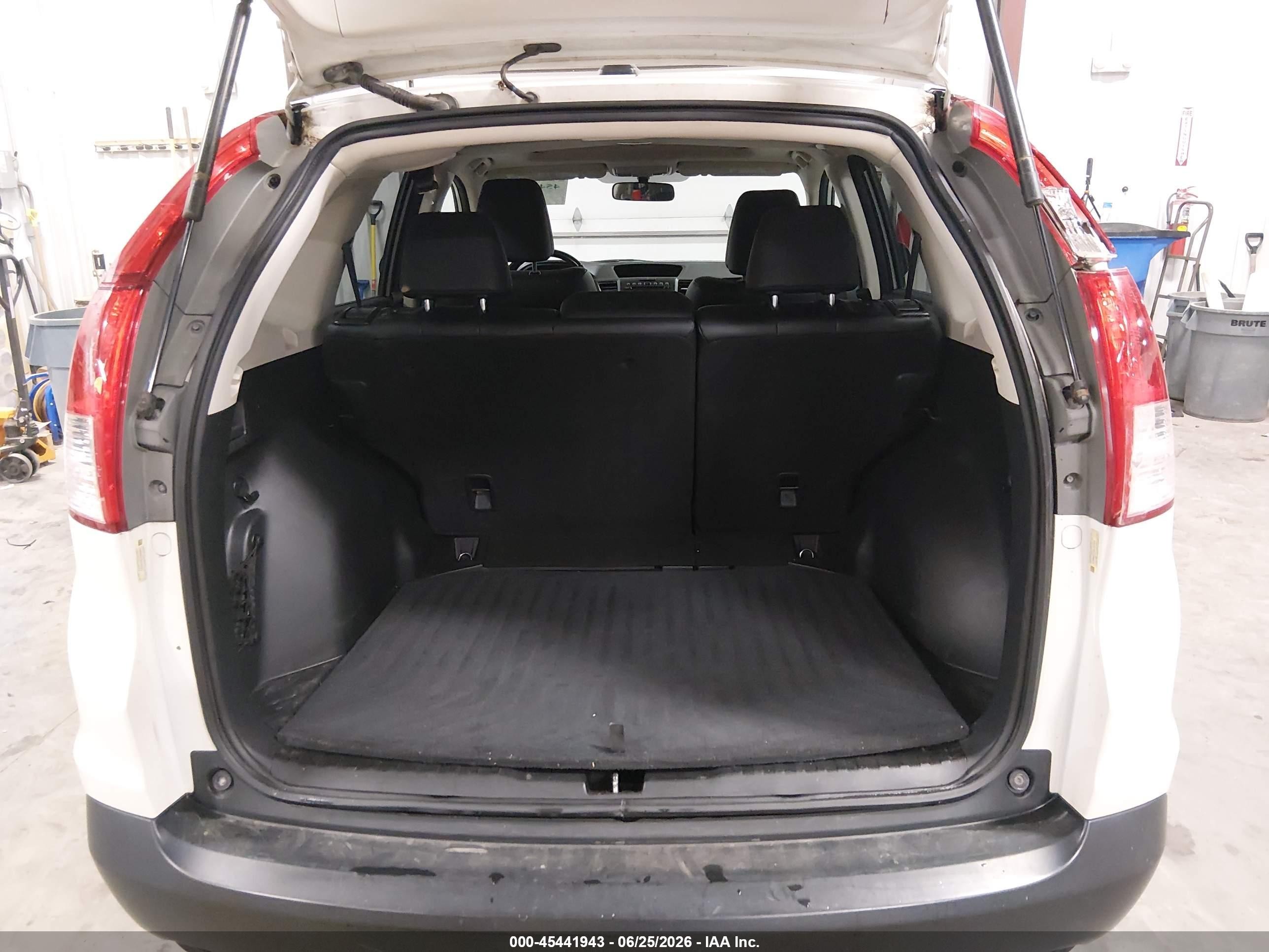 2013 Honda Cr-v Ex-l Белый vin: 5J6RM4H74DL067610