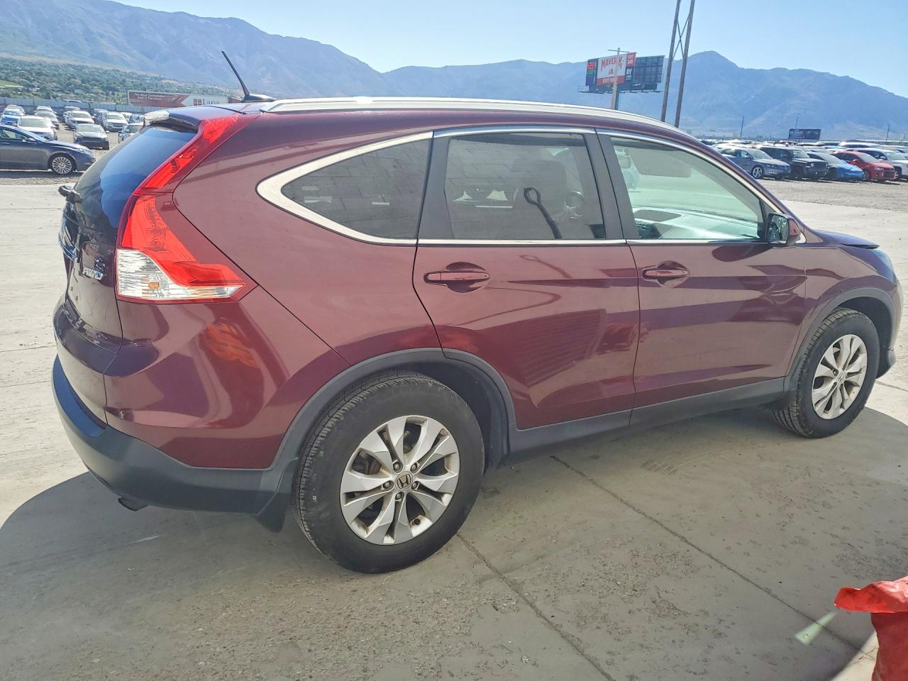 2014 Honda Cr-v Exl Red vin: 5J6RM4H74EL002046
