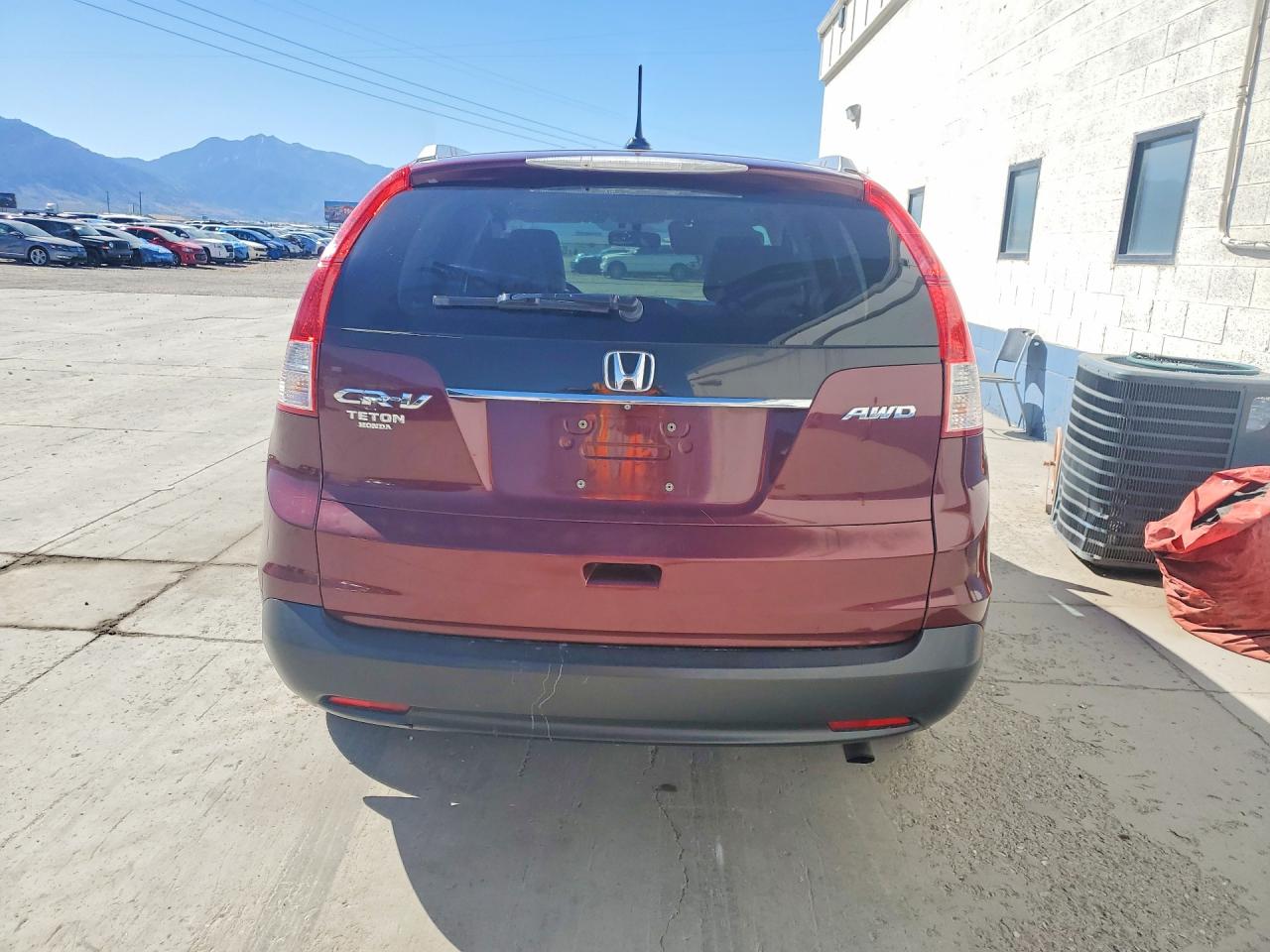 2014 Honda Cr-v Exl Red vin: 5J6RM4H74EL002046