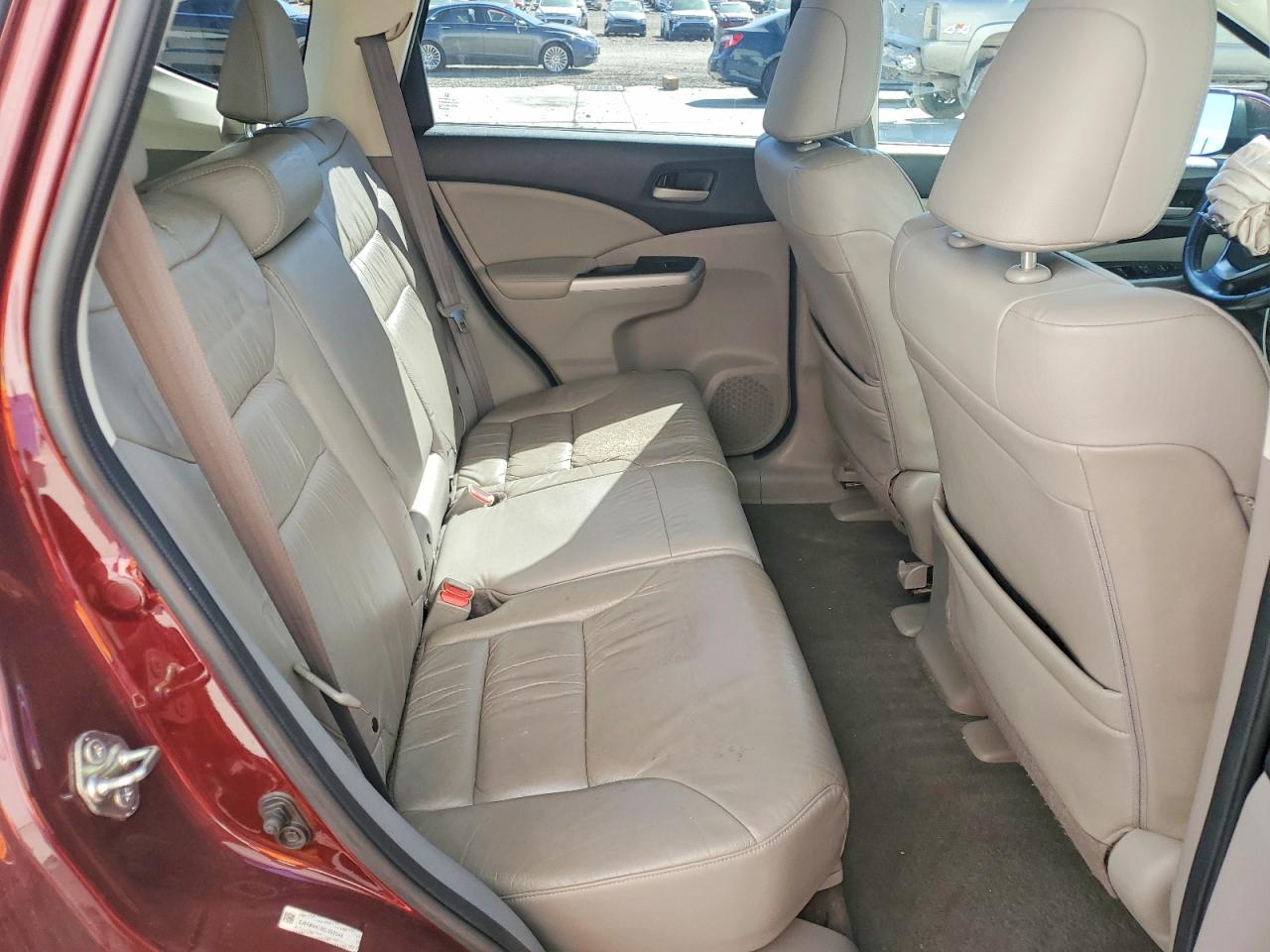 2014 Honda Cr-v Exl Red vin: 5J6RM4H74EL002046
