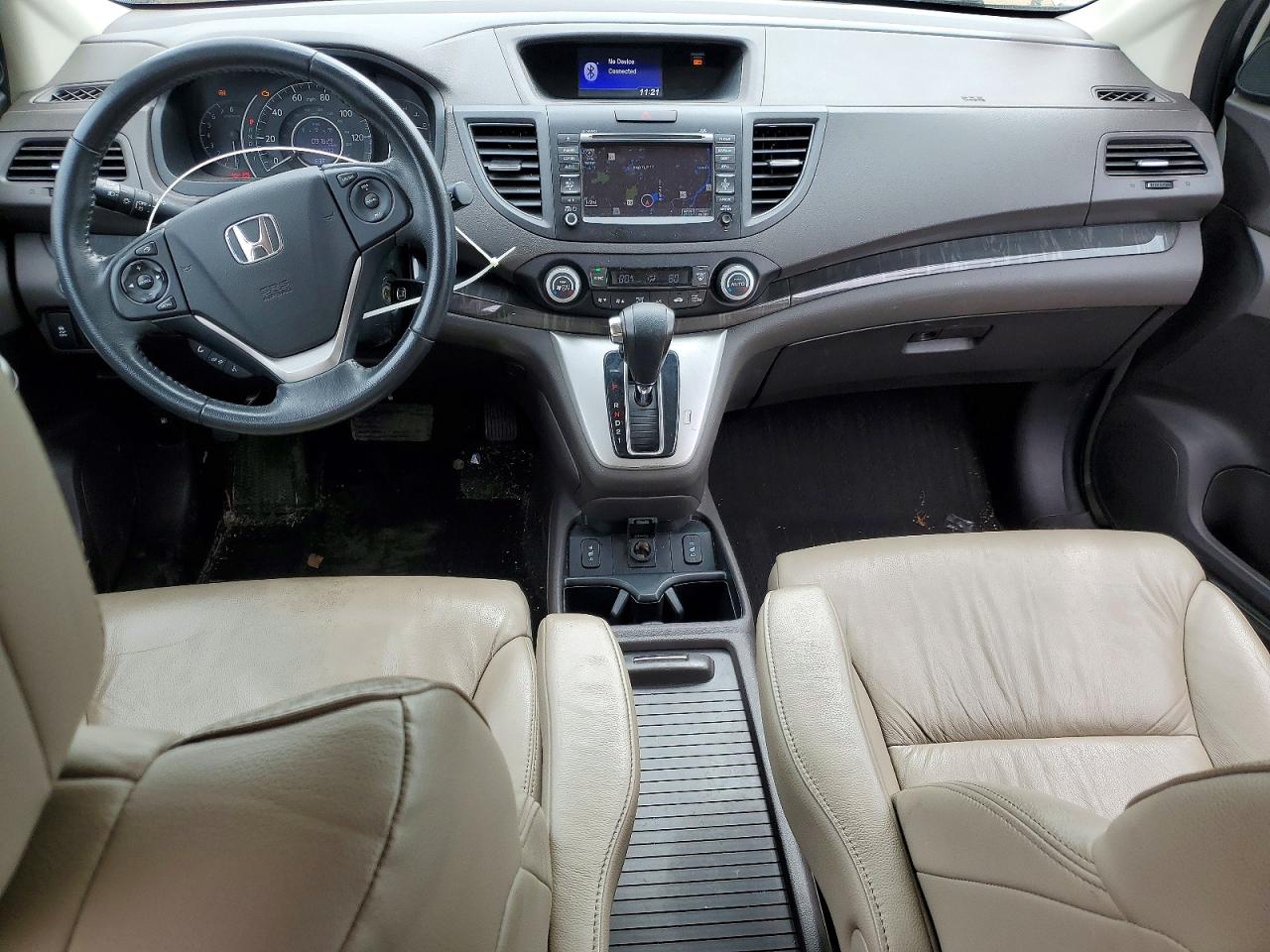 2014 Honda Cr-v Exl Белый vin: 5J6RM4H74EL019669