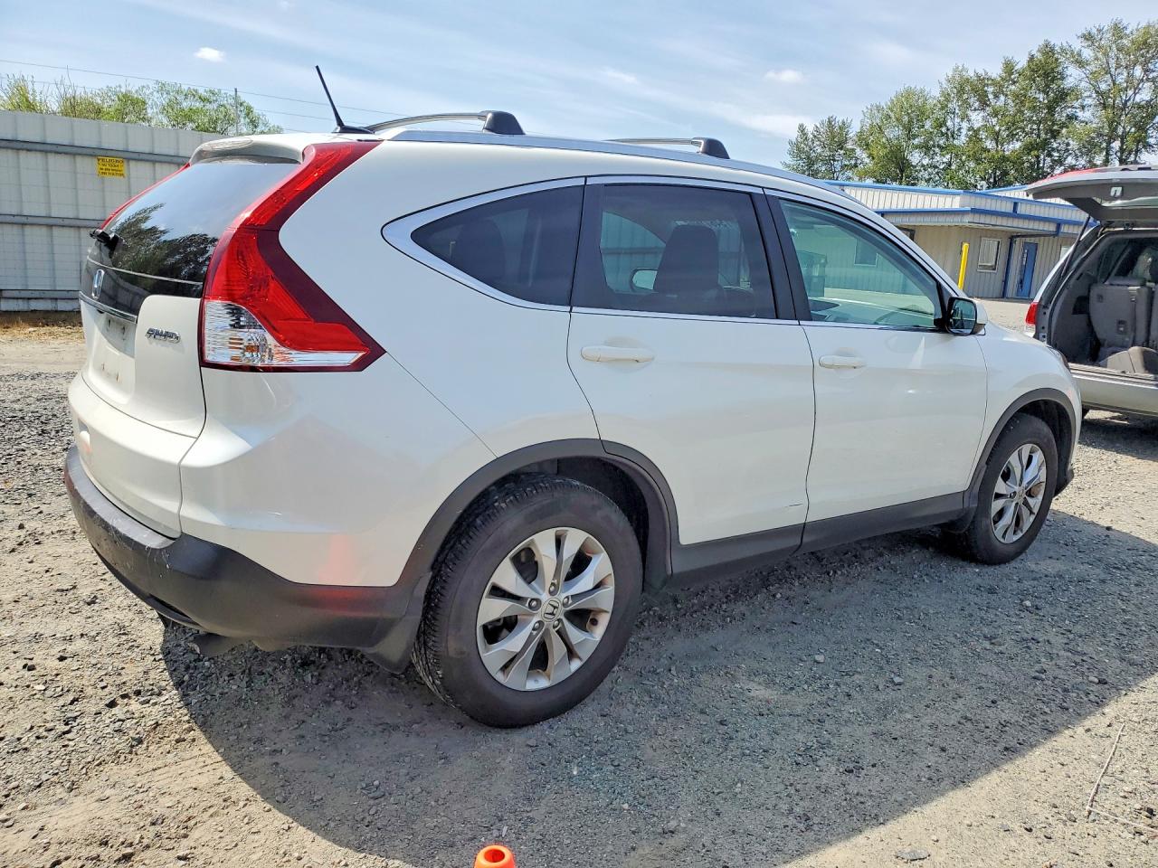 2014 Honda Cr-v Exl Белый vin: 5J6RM4H74EL033314